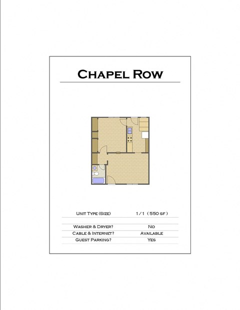 the chapel row floor plan  chapel row apartments  urban